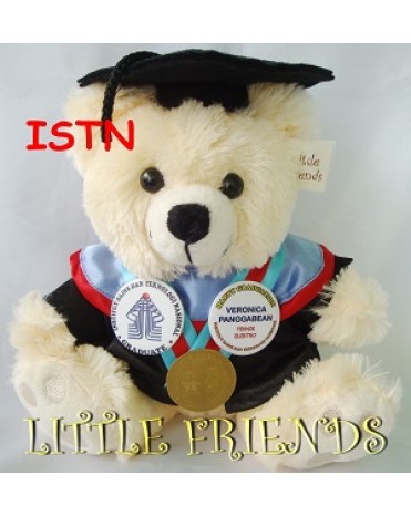 Boneka Wisuda Institut Sains dan Teknologi Nasional (25 cm)